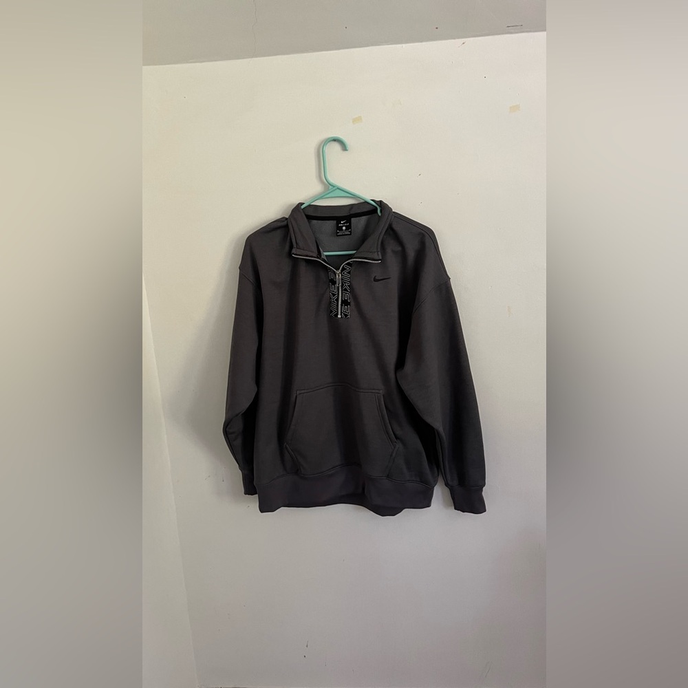 Dark Grey Nike Crew